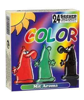 24 x Condoms COLOR 322002