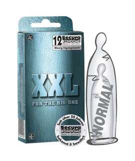 12 x Condoms XXL 319002