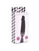 Dildo with Vibration, Black with Black Tail 16 cm 210055