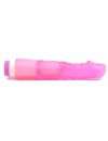 Vibrador Realístico Rosa Transparente 22 cm,210056