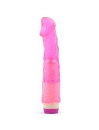 Vibrador Realístico Rosa Transparente 22 cm,210056