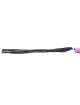 Dildo with Vibration Pink with Black Tail 16 cm 210067