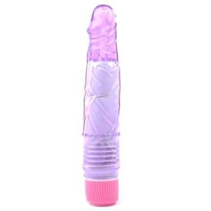 Dildo Realístico com Vibração Roxo 22 cm,210066