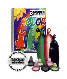 3 x Condoms COLOR 322001