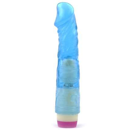 Dildo Realistic Classic Transparent Blue 22 cm 210065