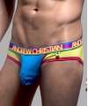 Jockstrap Andrew Christian Peek-A-Boo Locker Room Azul/Lima,600031