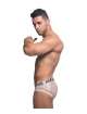 Cueca Andrew Christian Lace Almost Naked Renda Branco 600067