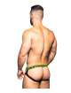 Jockstrap Andrew Christian C-Ring FUKR Preto Neon,600069