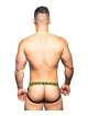 Jockstrap Andrew Christian C-Ring FUKR Preto Neon 600069