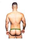 Jockstrap Andrew Christian C-Ring FUKR Preto Neon 600069