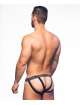 Jockstrap Andrew Christian Glitz Bubble Butt Preto 600071