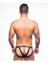 Jockstrap Andrew Christian Glitz Bubble Butt Preto 600071