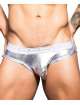 Cueca Andrew Christian MASSIVE Brilliant Prateado,600072