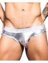 Cueca Andrew Christian MASSIVE Brilliant Prateado,600072