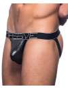 Tanga Andrew Christian Massive Luxe Preto,600077