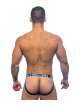 Jockstrap Andrew Christian Nautical Net Azul Marinho Branco,600080