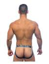 Jockstrap Andrew Christian Nautical Net Azul Marinho Branco 600080