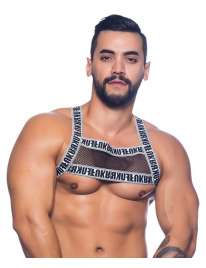 Harness Andrew Christian Crave Mesh Preto,600084