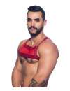 Harness Andrew Christian Crave Mesh Vermelho,600085