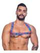 Harness Andrew Christian Slay Azul,600086