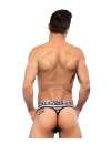 Tanga Andrew Christian Nautical Net Almost Naked Azul Marinho Branco,600088