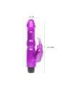 Vibrador Rabbit Naughty Bunny Roxo 21,5 cm,210072