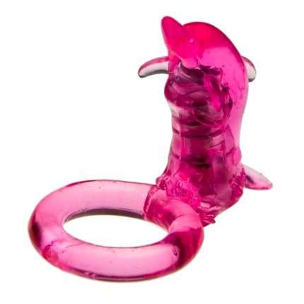 Cockring Vibrating Aphrodisia Pink Dolphin 130089