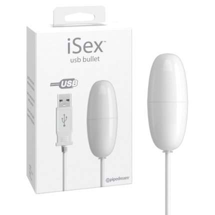 Bala Vibratória USB iSEX 5,5 cm,211051