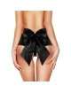 Briefs Sexy Bow Vibrating Panty with Bullet Vibrating Ouch! Black 176086