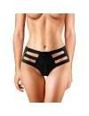 Briefs Sexy Bow Vibrating Panty with Bullet Vibrating Ouch! Black 176086