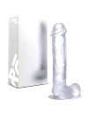 Dildo Realistic with Testicles Realrock Transparent 25 cm, Realrock