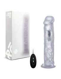 Vibrador Realístico Realrock Transparente 27 cm 218015