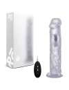 Vibrador Realístico Realrock Transparente 27 cm,218015