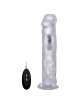 Vibrador Realístico Realrock Transparente 27 cm,218015