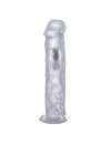 Vibrador Realístico Realrock Transparente 27 cm,218015