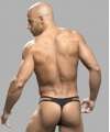 Tanga Andrew Christian Spider Preto,600032