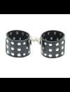 Cuffs Black with push Buttons 332015