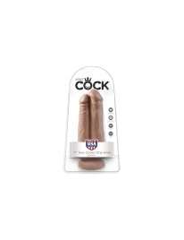 Dildo Realistic King Cock 17.8 cm Two Cocks One Hole Latin King Cock