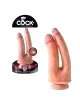 Dildo Duplo Realístico King Cock + Dual Density Double Penetrator, King Cock