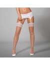 Stockings Garters 843-STO Obsessive White,196024