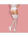 Stockings Garters 810-STO Obsessive White,196026