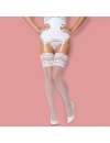 Stockings Garters 810-STO Obsessive White,196026