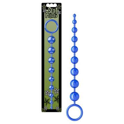 9 Pearls Anal Sex Please! Sexy Beads Blue,339032