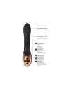 Vibrator with Heating Rechargeable Opulent Elegance Black 20 cm,210078