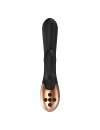 Vibrador com Aquecimento Regarregável Exquisite Elegance Preto 20 cm,210079