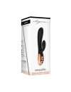 Vibrator with Heating Regarregável Exquisite Elegance Black 20 cm 210079