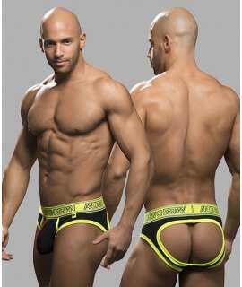 Jockstrap Andrew Christian Air w/ Show-It Black 600048