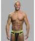 Jockstrap Andrew Christian Air w/ Show-It Preto,600048