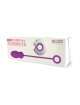 Ovo Silicone Vibrating with The Command-Remote Purple 211052