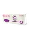 Ovo Silicone Vibrating with The Command-Remote Purple 211052